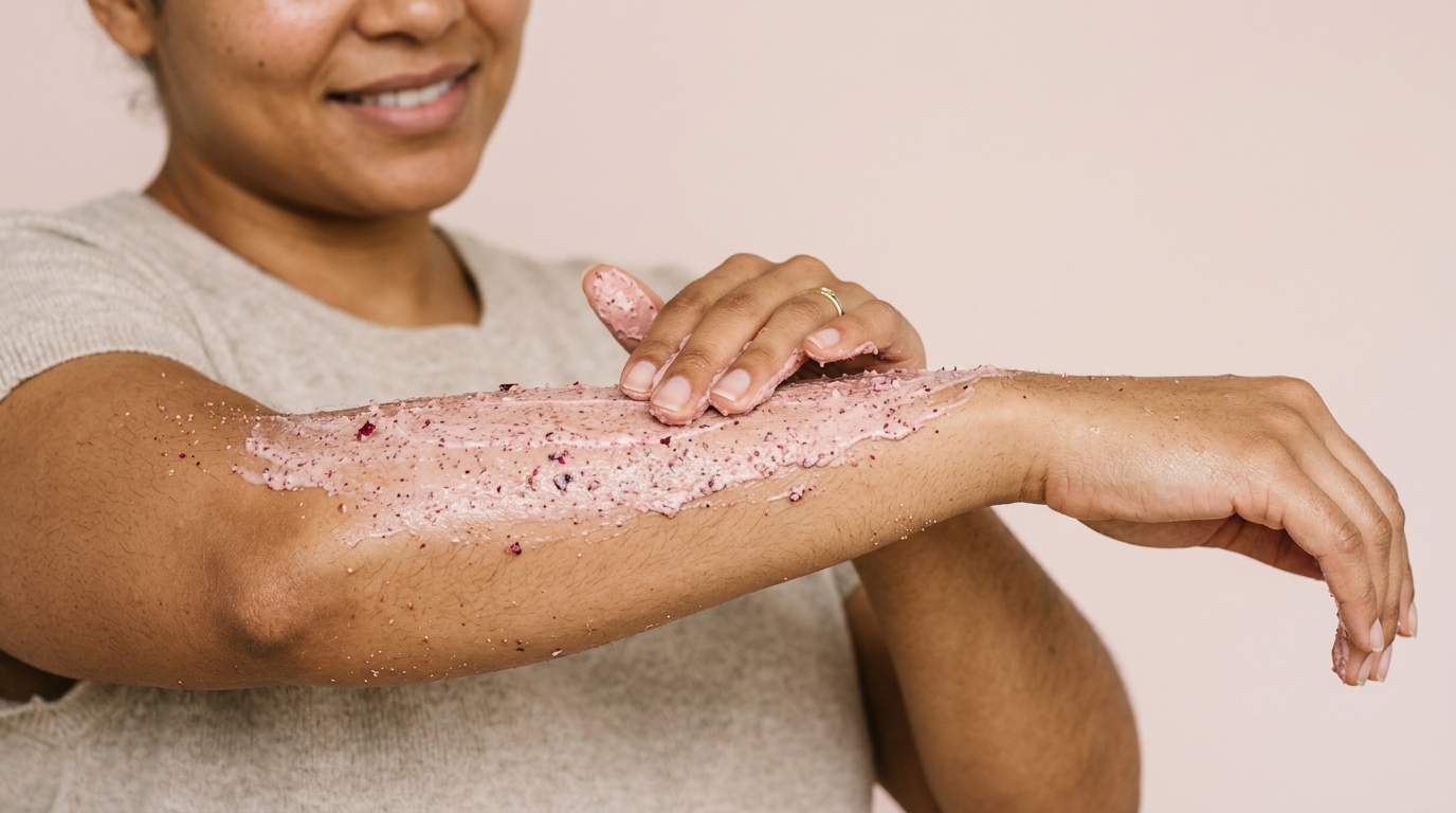 Pink Rose Clay Emulsified Scrub